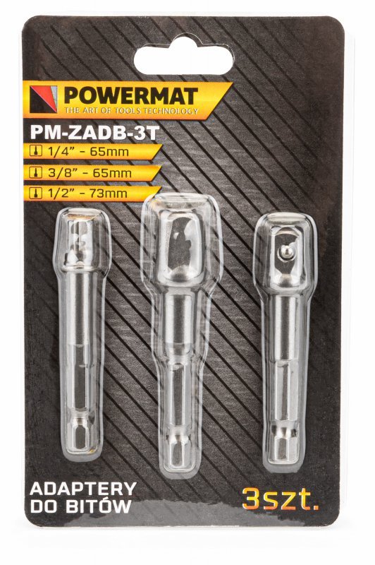 Zestaw 3 adapterów HEX PM-ZADB-3T