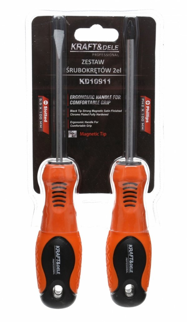Zestaw śrubokrętów 2el. KD10911