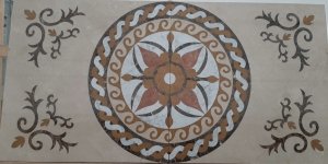 Mozaika kamienna z marmuru, prostokąt 180x90