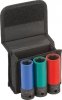 KLUCZE NASADOWE ZESTAW 3-CZĘŚCIOWY 1/2'' 17,19,21MM
