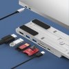 Podstawka stacja do laptopa PD USB-C HDMI 2xUSB-A 1xUSB-C 1xSD 1xTF czarny