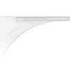 Wylewka wodospadowa z oświetleniem LED 35 cm wypływ wody 303 mm