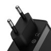 Szybka ładowarka GaN5 Pro 2xUSB-C+USB-A 140W EU - czarna