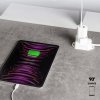 Ładowarka sieciowa Power Delivery USB-A USB-C 20W - biała