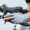 Rękawiczki rowerowe oddychające bez palców rozmiar S - szare