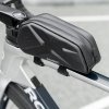 Torba rowerowa usztywniana wodoodporna na ramę 1.4l - czarna