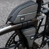 Torba rowerowa trójkątna na ramę 0.8l - czarna