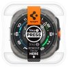Szkło hartowane z ramką montażową na Samsung Galaxy Watch Ultra 47 mm - 2 szt.