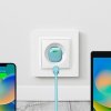 Ładowarka sieciowa USB-C GaN 20W - zielona