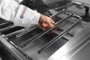 Grill gazowy Green Fire 3 palniki 17,4kW z osłoną i półką - Hendi 149591
