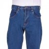 Spodnie robocze jeans do pasa bhp gruby niezniszczalny denim bawełna-FIRI : Rozmiar - W32-L32