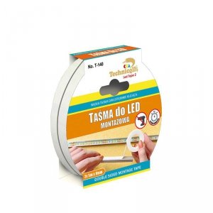 TAŚMA MONTAŻOWA DO LED 2*5M*9MM