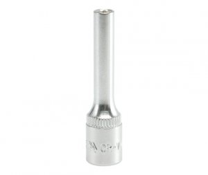 NASADKA DŁUGA 6-KĄTNA CHROMOWANA 1/4'' 8MM