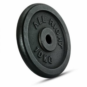 OBCIĄŻENIE ALLRIGHT CZARNE 10kg