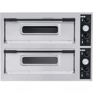 Piec do pizzy podwójny Basic XL 44 8 pizz 12000W - Hendi 226957