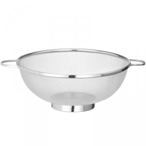 Cedzak sitko druszlak z uchwytami STAL śr. 310 x 126 mm