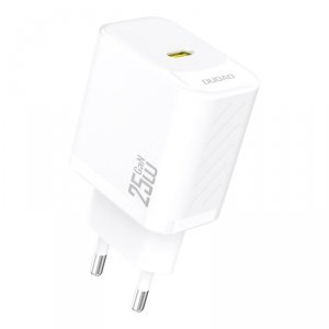 Ładowarka sieciowa 25W GaN USB-C - biała