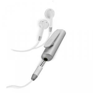 Adapter Bluetooth bezprzewodowy odbiornik z zestawem stereo - szary