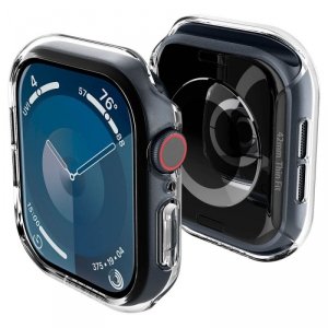 Etui na zegarek Apple Watch 10 42 mm Thin Fit - przezroczyste