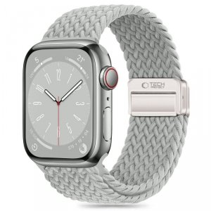 Pasek pleciony na Apple Watch 44 / 45 / 46 / 49 mm - szary