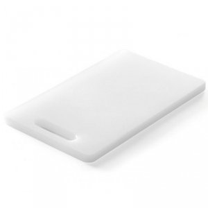 Deska kuchenna do krojenia i siekania z uchwytem HDPE 30x20cm - Hendi 826355