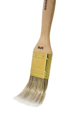 PĘDZEL ANGIELSKI PŁASKI WOOD 76MM - 3&#039;
