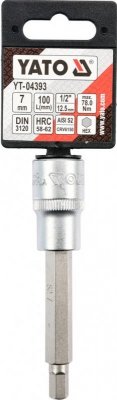 KLUCZ TRZPIENIOWY 1/2&#039;&#039;HEX 7MM L100MM