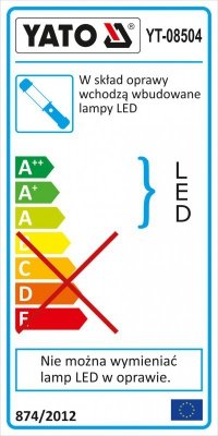 LAMPA WARSZTATOWA 3W COB LED
