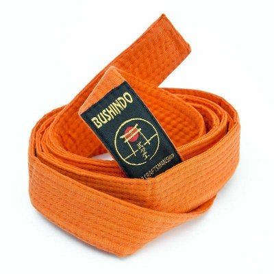 PAS DO KIMON 240cm pomarańczowy BUSHINDO