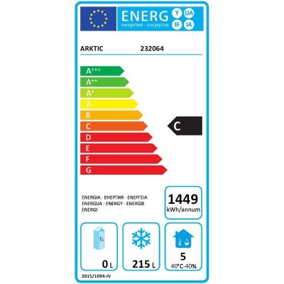 Stół mroźniczy z blatem roboczym 2-drzwiowy Profi Line 136cm - Hendi 232064