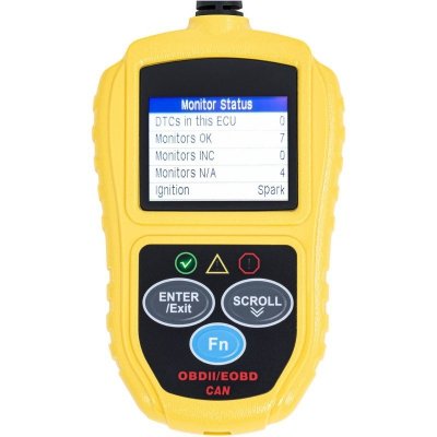 Tester skaner diagnostyczny do samochodów OBD2 8-18 V VIN / ID / CVN / PCM / ECU