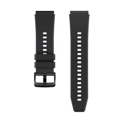 Pasek silikonowy do zegarka Huawei Watch GT 2/3/4/2 Pro/3 Pro/4 Pro/GT 2e 46mm - czarny