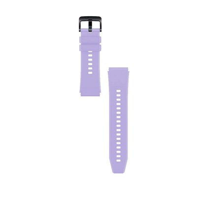 Pasek silikonowy do zegarka Huawei Watch GT 2/3/4/2 Pro/3 Pro/4 Pro/GT 2e 46mm - fioletowy
