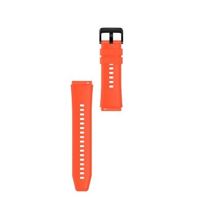 Pasek silikonowy do zegarka Huawei Watch GT 2/3/4/2 Pro/3 Pro/4 Pro/GT 2e 46mm - pomarańczowy