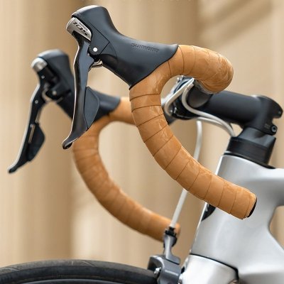 Owijka na kierownicę rowerową z pianki EVA wytłaczana - pomarańczowa