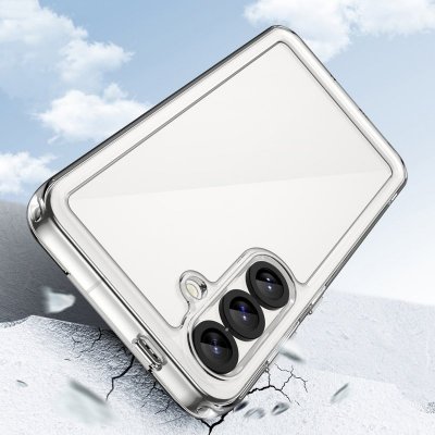 Etui z żelową ramką na Xiaomi Redmi Note 14 Pro+ 5G Outer Space Case - przezroczyste