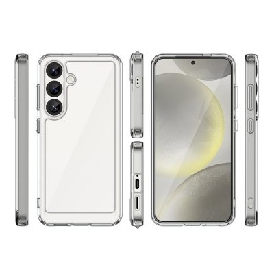 Etui z żelową ramką na Xiaomi Poco M7 5G Outer Space Case - przezroczyste