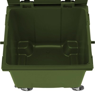 Kontener pojemnik na odpady śmieci komunalne PZH EN 840-2 DIN 1100L - zielony