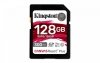 KINGSTON KARTA PAMIĘCI SD 128GB CANVAS REACT PLUS 300/260 UHS-II U3