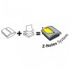 PODAJNIK DO KARTECZEK SAMOPRZYLEPNYCH 3M POST-IT® KOTEK CAT-330 BIAŁY + BLOCZEK SUPER STICKY Z-NOTES