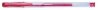 DŁUGOPIS ŻELOWY OFFICE PRODUCTS CLASSIC CZERWONY 0.5MM PRZEZROCZYSTA
