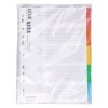 PRZEKŁADKI A4 OFFICE PRODUCTS MIX KOLORÓW KARTON 170G/M² 5KART