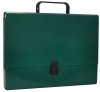 TECZKA Z RĄCZKĄ A4 OFFICE PRODUCTS ZIELONA TEKTURA POWLEKANA PP 50MM