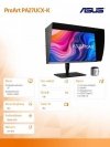 ASUS MONITOR 27 CALI PA27UCX-K MINI DLED IPS 4K HDR10 1200NIT USB-C DP HDMI PIVOT 100% SRGB GŁOŚNIK