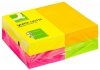 KARTECZKI SAMOPRZYLEPNE 127X76MM Q-CONNECT RAINBOW NEONOWE MIX 12X100KART