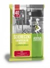 ŚCIERECZKI NAWILŻANE UNIWERSALNE ANNA ZARADNA BIAŁE O ZAPACHU LIMONKI 40SZT