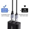 KABEL USB DO MICRO USB UGREEN US290 QC 3.0 2.4A 1M (CZARNY)