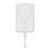 Powerbank magnetyczny Baseus Magnetic Mini 10000mAh, USB-C 30W MagSafe (biały)