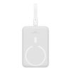 Powerbank magnetyczny Baseus Magnetic Mini 10000mAh, Lightning 20W MagSafe (biały)