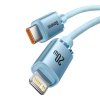 KABEL USB-C DO IP BASEUS CRYSTAL SHINE, 20W, 2M (NIEBIESKI)